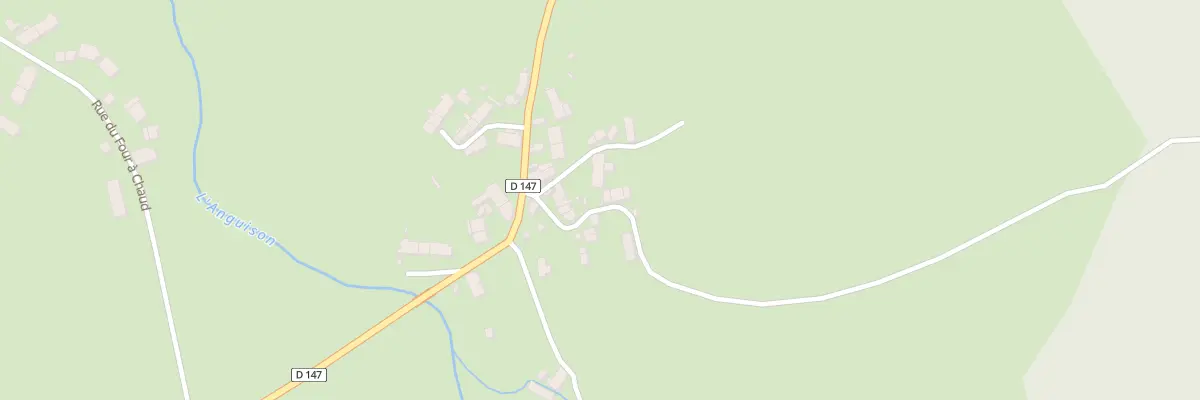Plan du 7 Che de la Velle à Cervon