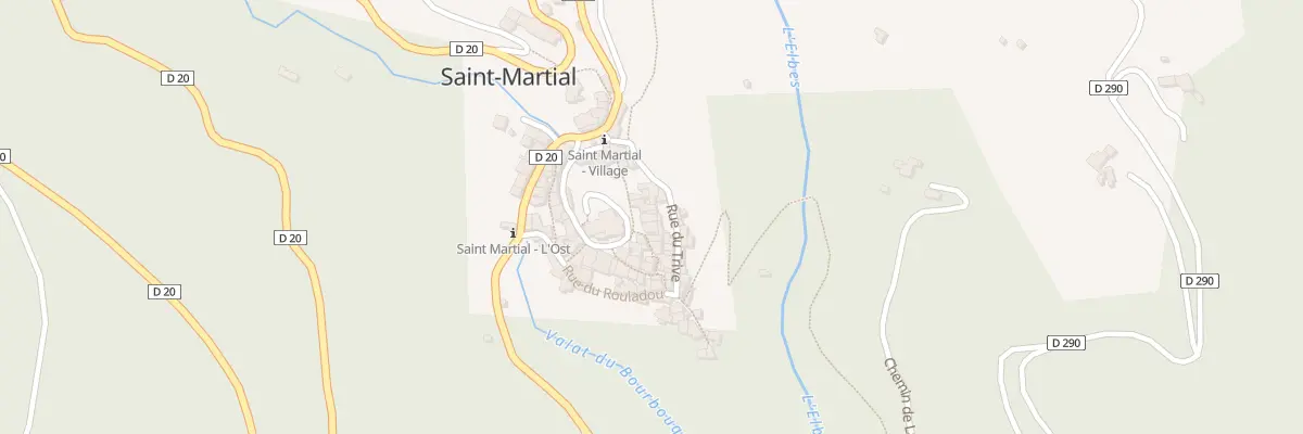 Plan du 5027 Le Village à Saint-Martial