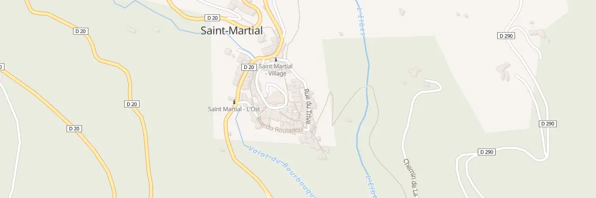 Plan du 5028 Le Village à Saint-Martial