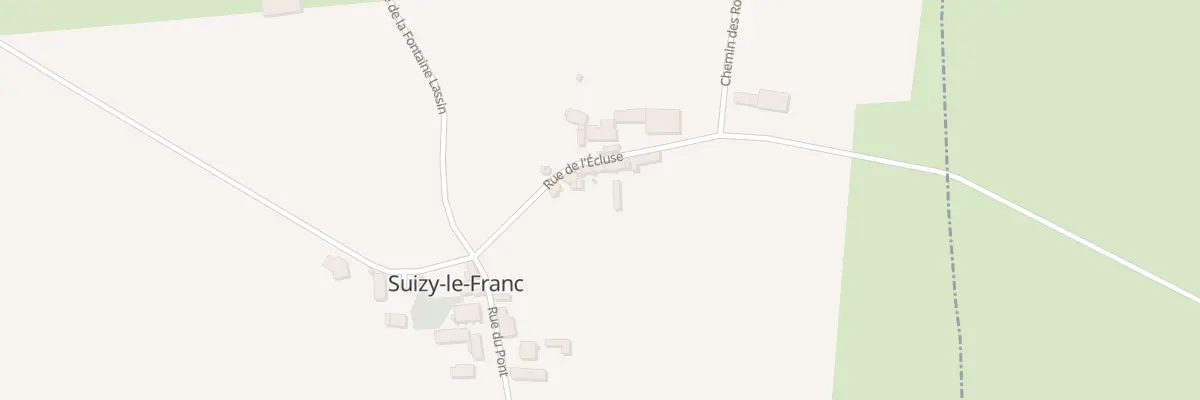 Plan du 4 Rue de l’Ecluse à Suizy-le-Franc