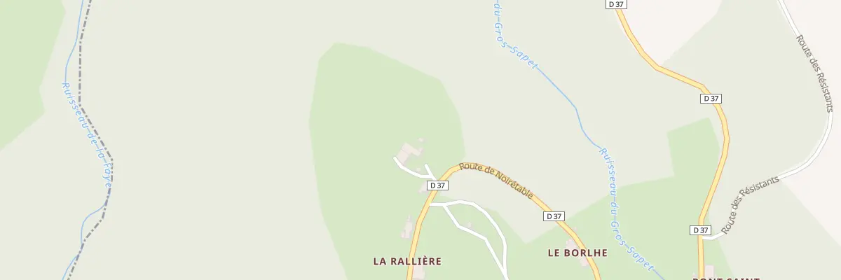 Plan du 5134 La Ralliere au Brugeron