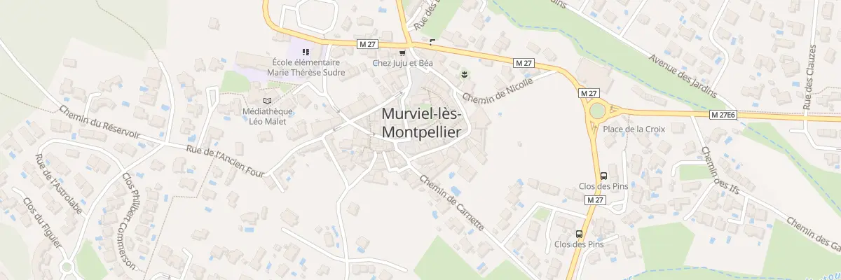 Plan du 19 Rue de l’Eglise à Murviel-lès-Montpellier
