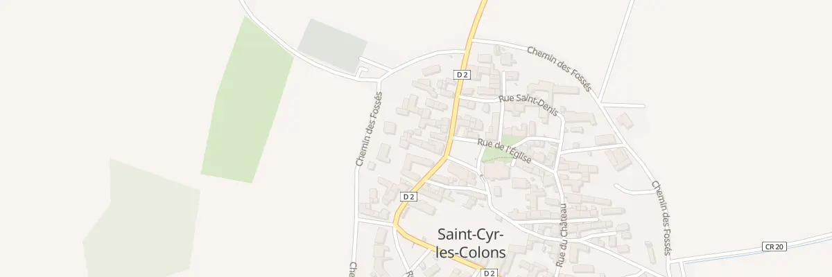 Plan du 17 Pte de Coulon à Saint-Cyr-les-Colons