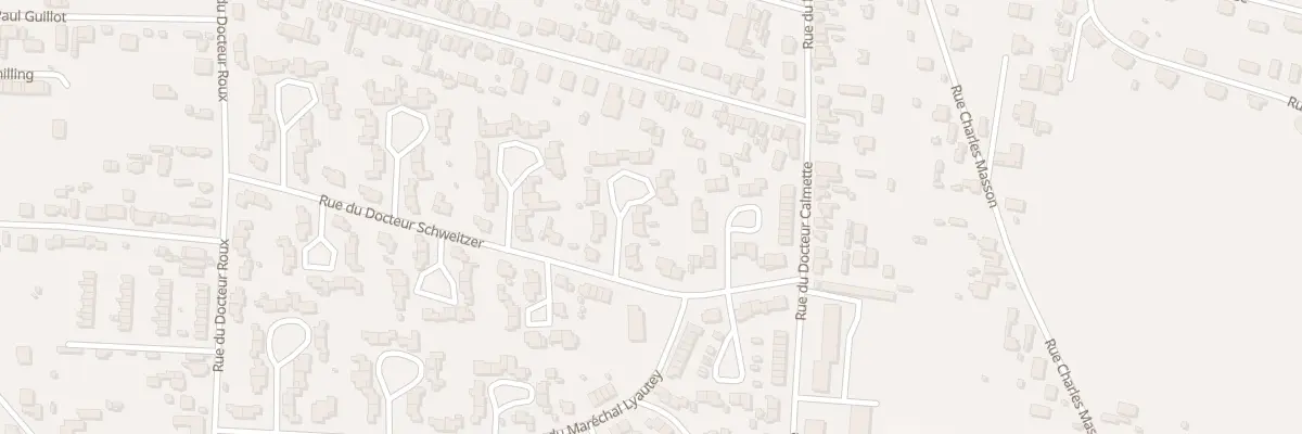 Plan du 119 Rue du Docteur Schweitzer à Romilly-sur-Seine
