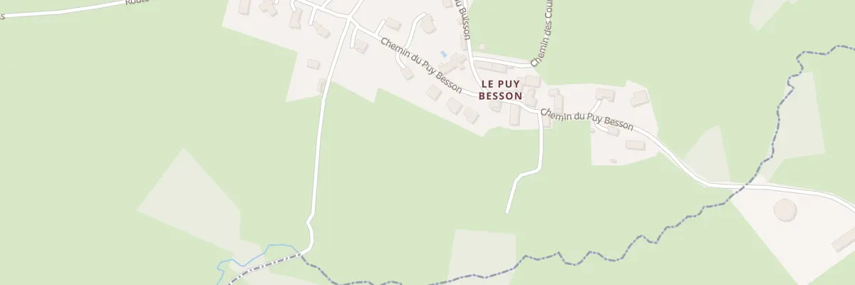 Plan du 5928 Le Puy Besson à Job