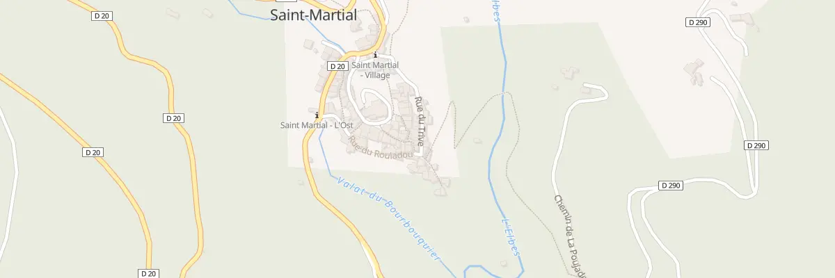 Plan du 5108 Le Village à Saint-Martial