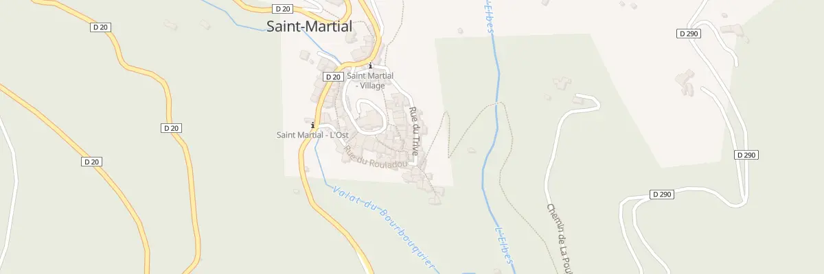 Plan du 5111 Le Village à Saint-Martial