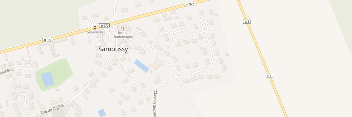 Plan du 7 Rue du Château d’Eau à Samoussy