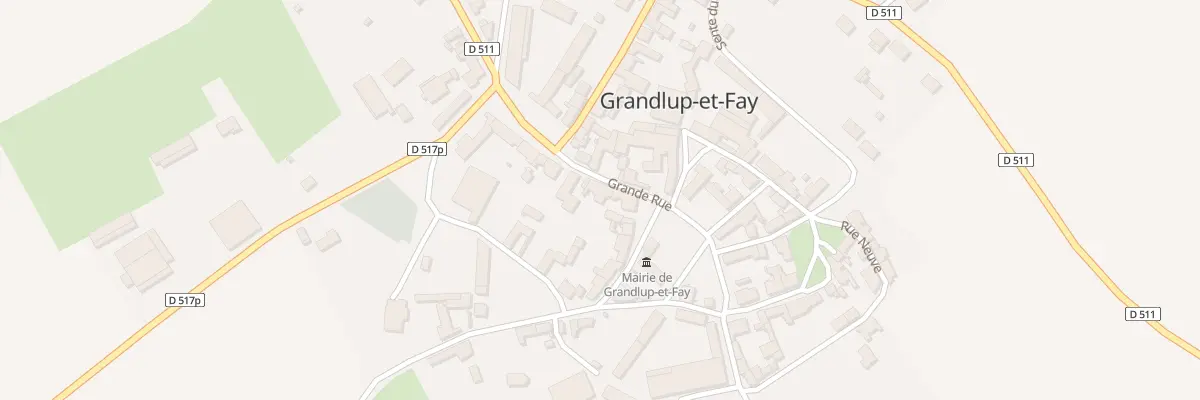 Plan du 3 Gr Gde Rue à Grandlup-et-Fay