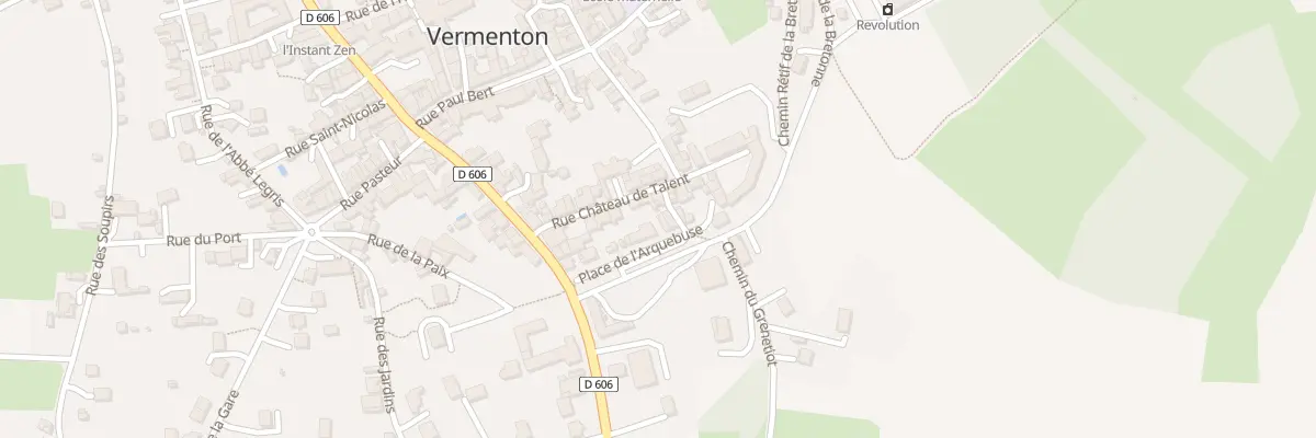 Plan du 12 Rue du Château de Talent à Vermenton