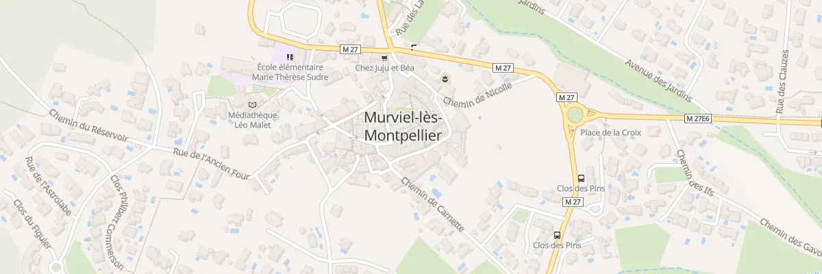 Plan du 15 Rue de l’Eglise à Murviel-lès-Montpellier