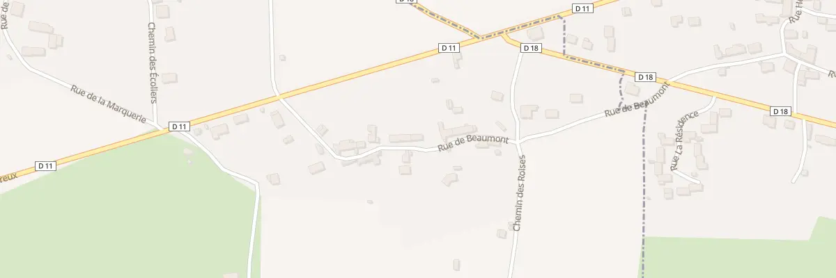 Plan du 7 Rue de Beaumont à Suizy-le-Franc