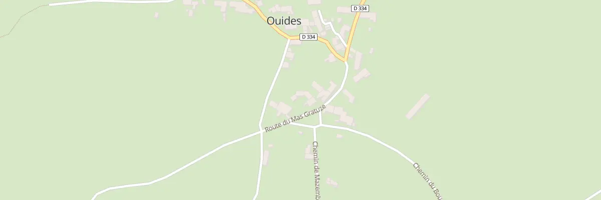 Plan du 5030 Le Bourg à Ouides
