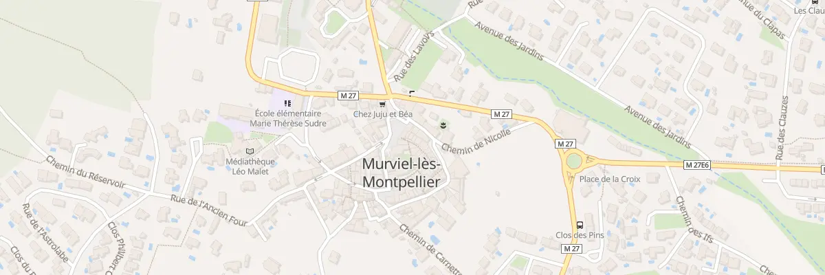Plan du 8 Rue des Remparts à Murviel-lès-Montpellier