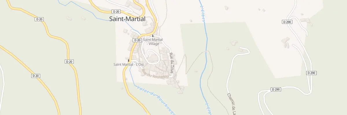 Plan du 5109 Le Village à Saint-Martial