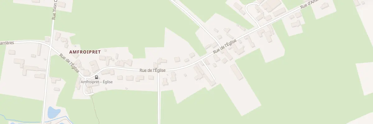 Plan du 375 Rue de l’Eglise à L’Orée de Mormal