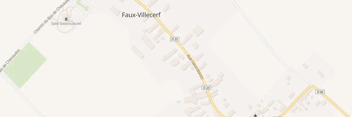 Plan du 15 Rue saint Martin à Faux-Villecerf