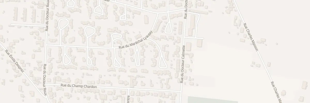 Plan du 104 Rue du Maréchal Lyautey à Romilly-sur-Seine