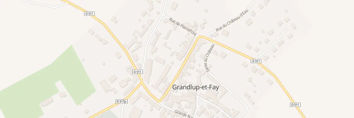 Plan du 9 Rue de Favières à Grandlup-et-Fay