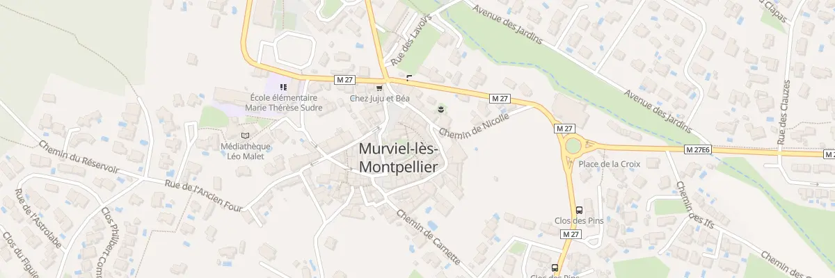 Plan du 3 Rue des Remparts à Murviel-lès-Montpellier