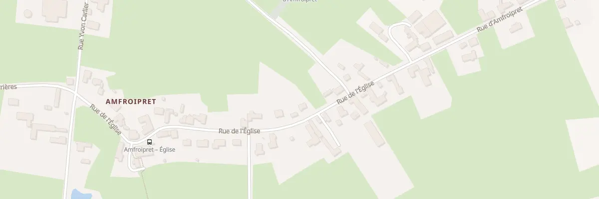 Plan du 395 Rue de l’Eglise à L’Orée de Mormal
