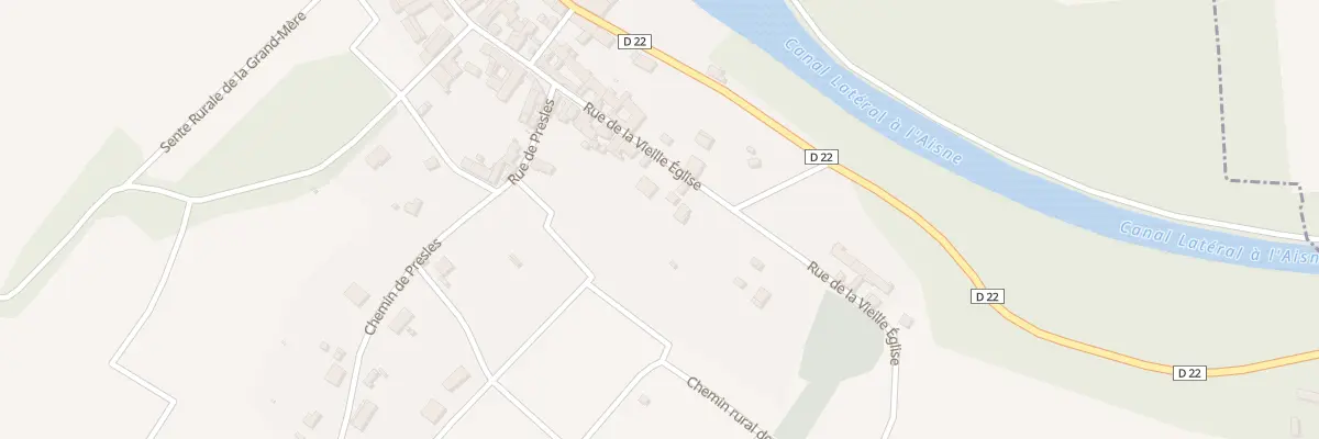 Plan du 32 Rue de la Vieille Eglise à Maizy