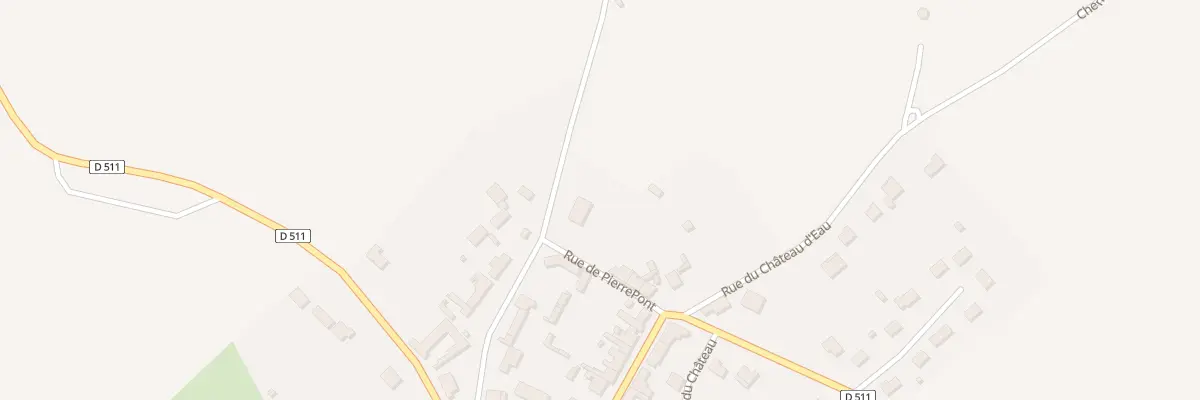 Plan du 1 Rue de Pierrepont à Grandlup-et-Fay