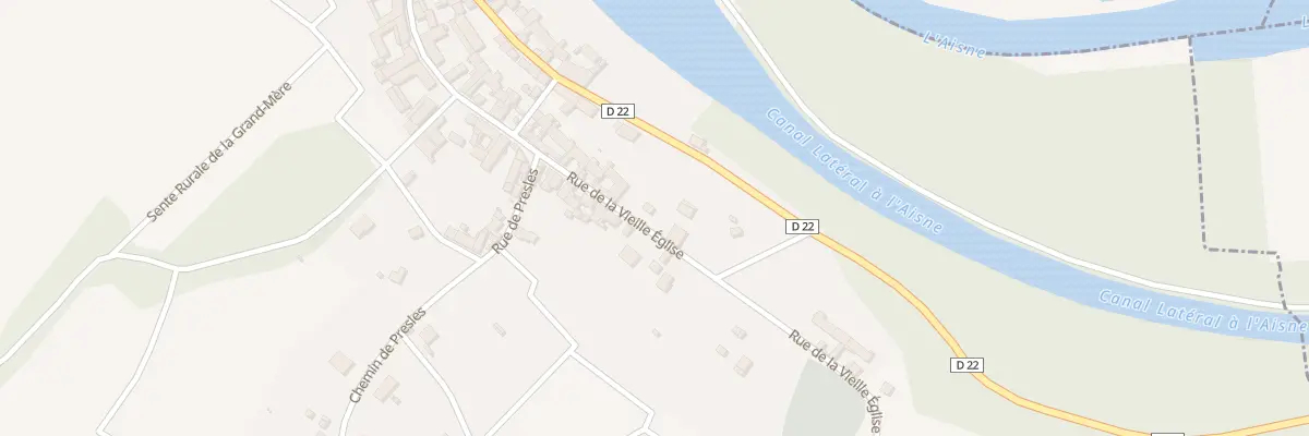 Plan du 31 Rue de la Vieille Eglise à Maizy
