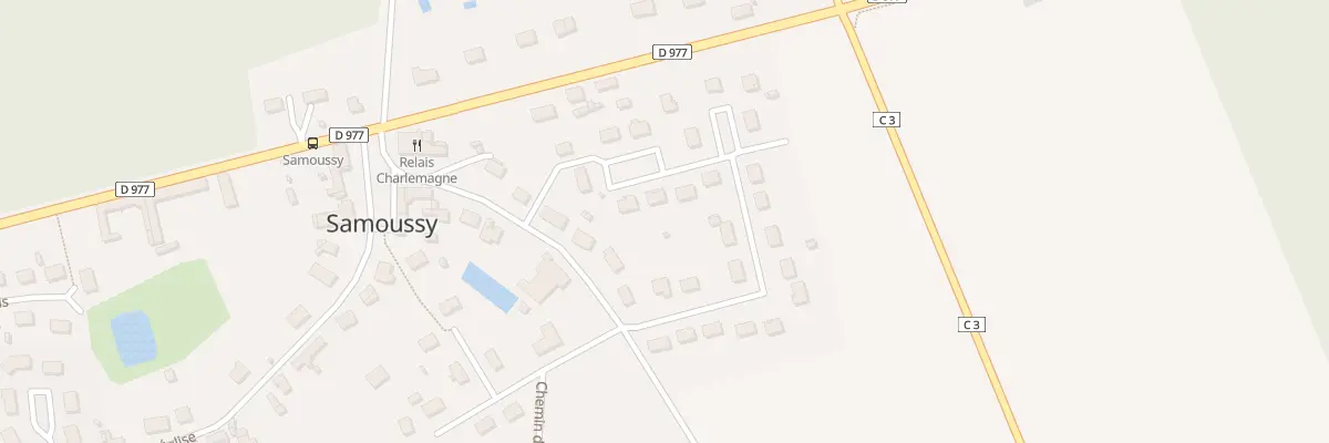 Plan du 13 Rue du Vieux Moulin à Samoussy