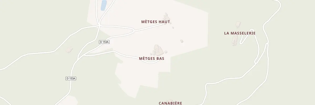 Plan du 5575 Metges à Sumène
