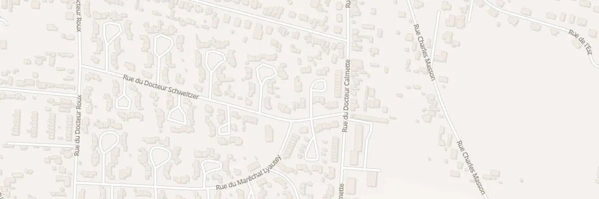 Plan du 133 Rue du Docteur Schweitzer à Romilly-sur-Seine
