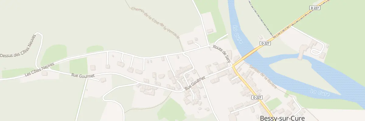 Plan du 27 Rle de la Rue Goulmet à Bessy-sur-Cure