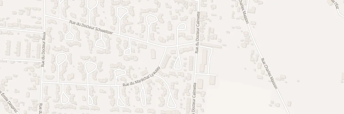 Plan du 146 Rue du Maréchal Lyautey à Romilly-sur-Seine