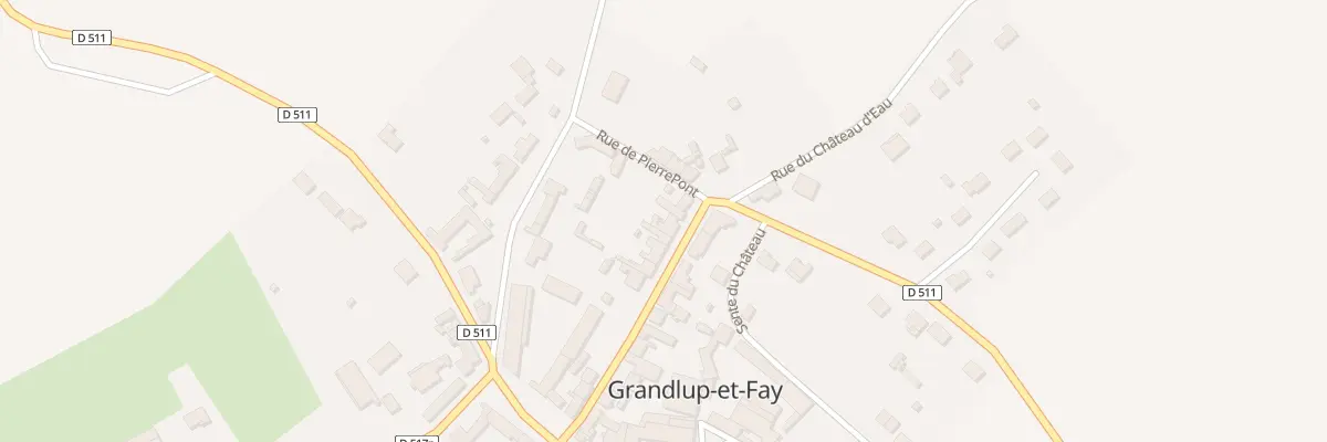 Plan du 17 Rue de Favières à Grandlup-et-Fay