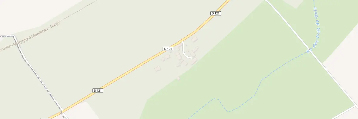 Plan du 6 Imp de la Mare à Ligny-le-Châtel