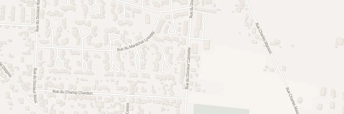 Plan du 122 Rue du Maréchal Lyautey à Romilly-sur-Seine