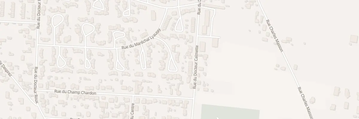 Plan du 120 Rue du Maréchal Lyautey à Romilly-sur-Seine