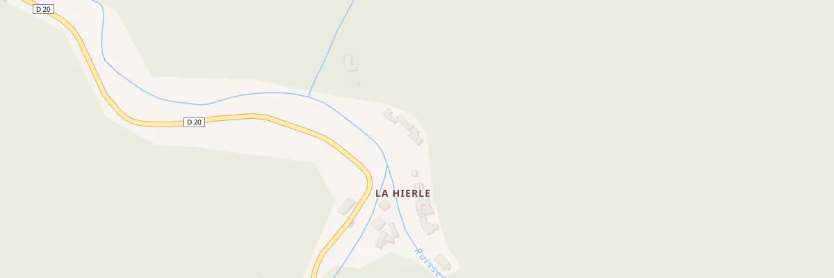 Plan du 24 La Hierle aux Plantiers