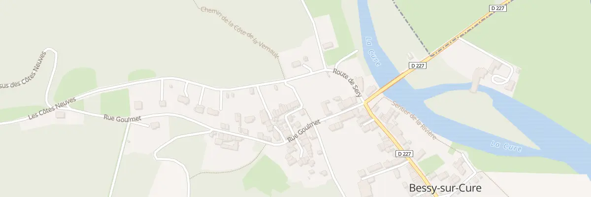 Plan du 31 Rle de la Rue Goulmet à Bessy-sur-Cure
