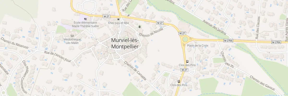 Plan du 3 Rue de la Terrasse à Murviel-lès-Montpellier
