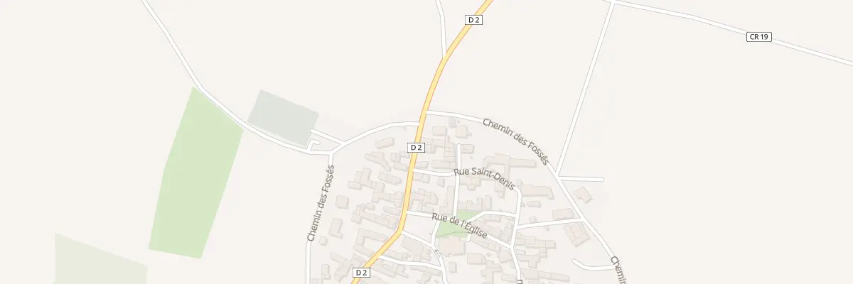 Plan du 16 Rue de la Porte de Coulon à Saint-Cyr-les-Colons