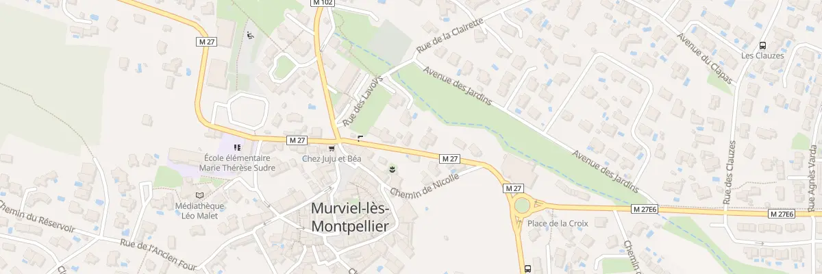 Plan du 5 Rte de Montpellier à Murviel-lès-Montpellier