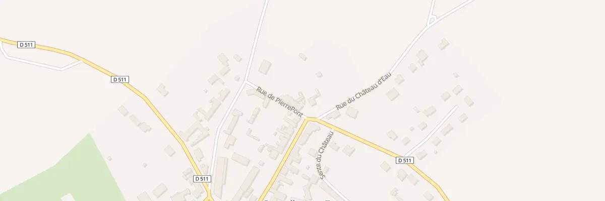 Plan du 7 Rue de Pierrepont à Grandlup-et-Fay