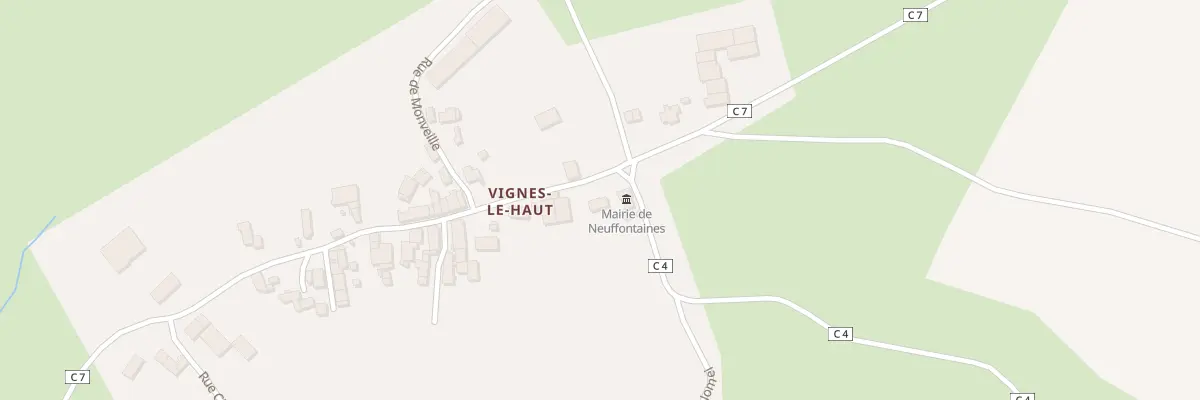 Plan du 4 Rue de Compostelle à Neuffontaines