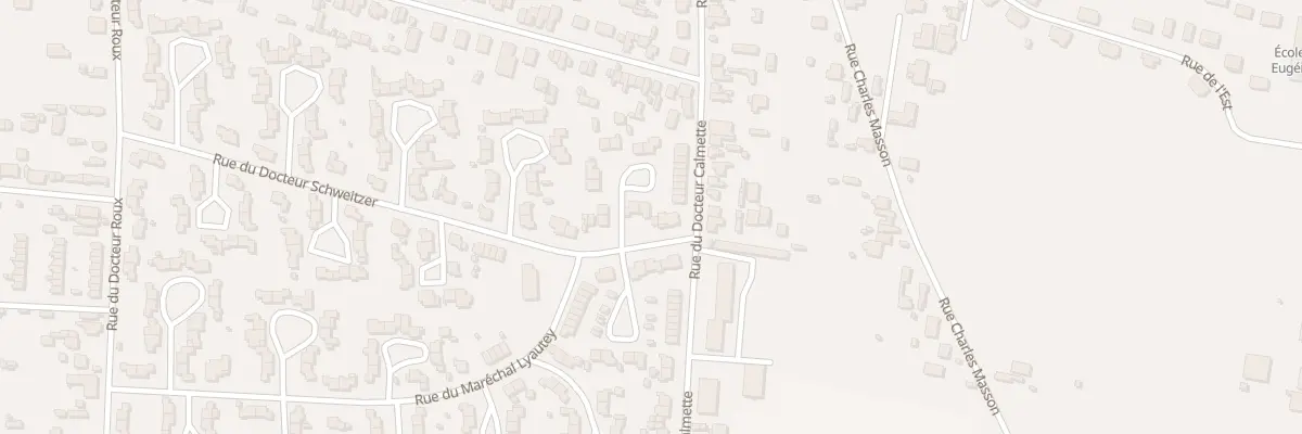 Plan du 147 Rue du Docteur Schweitzer à Romilly-sur-Seine