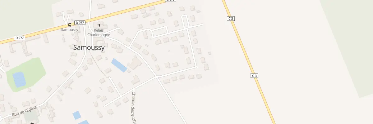 Plan du 5 Rue du Vieux Moulin à Samoussy