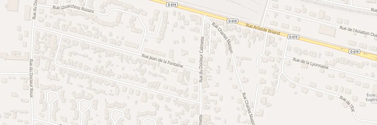Plan du 10 Rue du Docteur Calmette à Romilly-sur-Seine