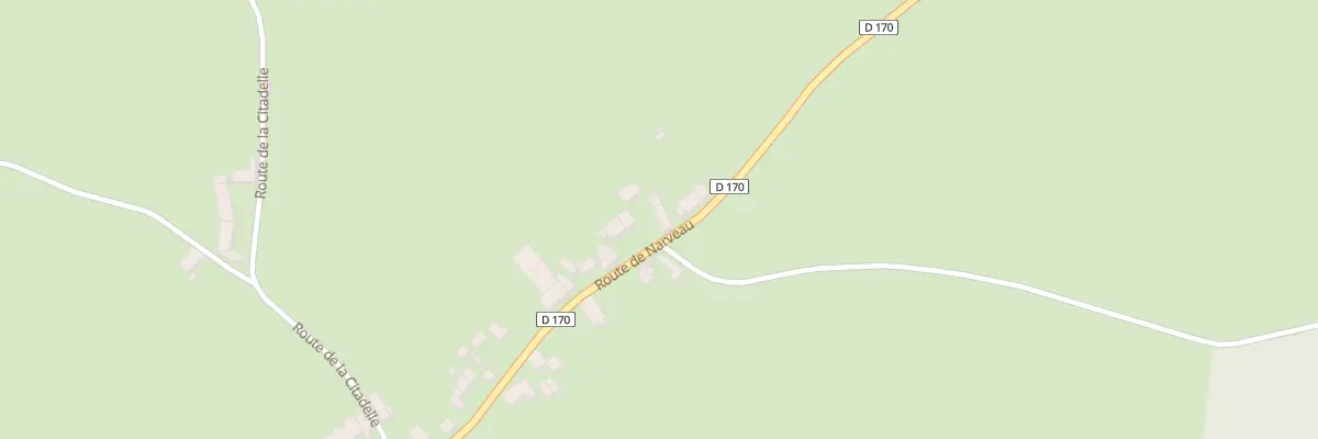 Plan du 5 Rte de Narvau à Cervon