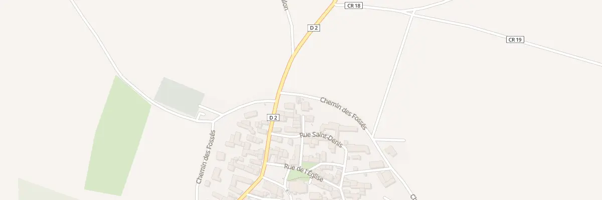 Plan du 9001 Che des Fossés à Saint-Cyr-les-Colons
