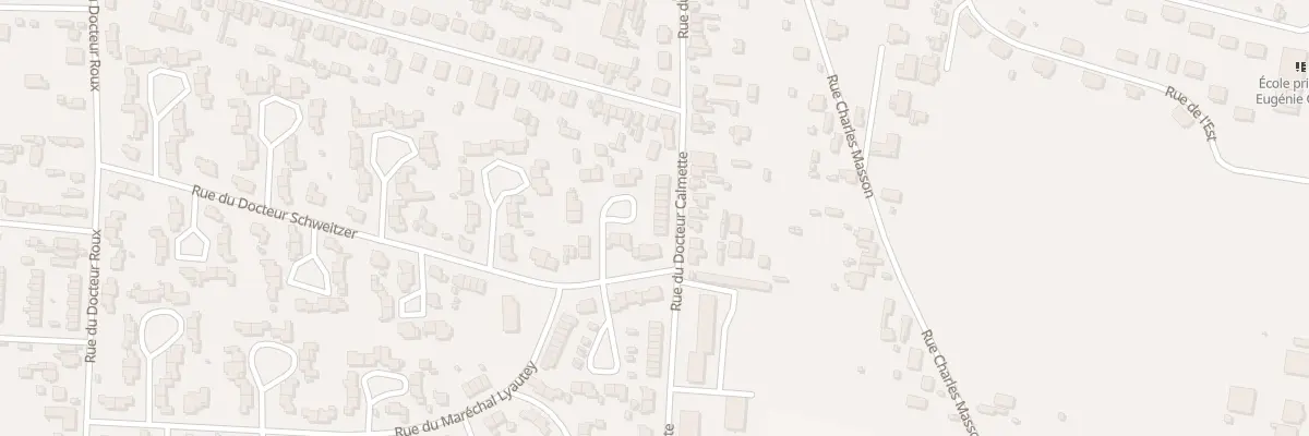 Plan du 52 Rue du Docteur Calmette à Romilly-sur-Seine